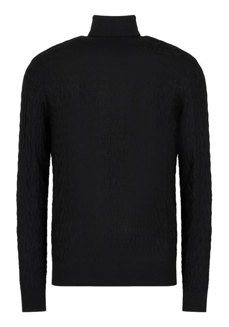 Emporio Armani Dolcevita in lana con monogramma EMPORIO ARMANI | Maglie | 6D1MXJ 1MJMZ0999